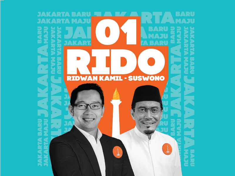 ridwan kamil-suswono, rido, pilgub jakarta 2024