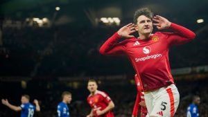 nyaris kalah, manchester united, harry maguire